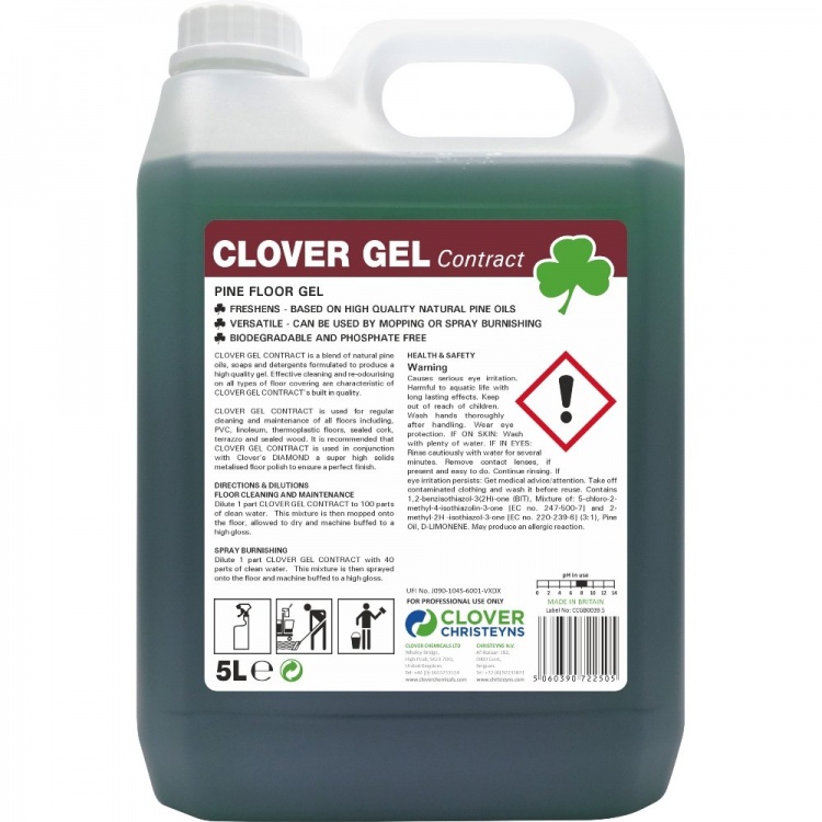 Clover Chemicals Pine Floor Gel (105)